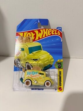 Hot Wheels 🔥 Roller Toaster Toy Car - Yellow